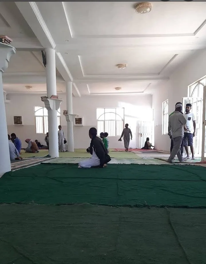 Prayer hall inside Somale Masjid